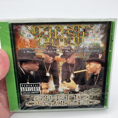 Gambino Family Ghetto Organized CD Master P No Limit Records Snoop C-murder MIA