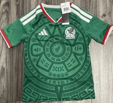 Adidas Mexico Home Green Stadium Jersey 2026 Size M Youth Only