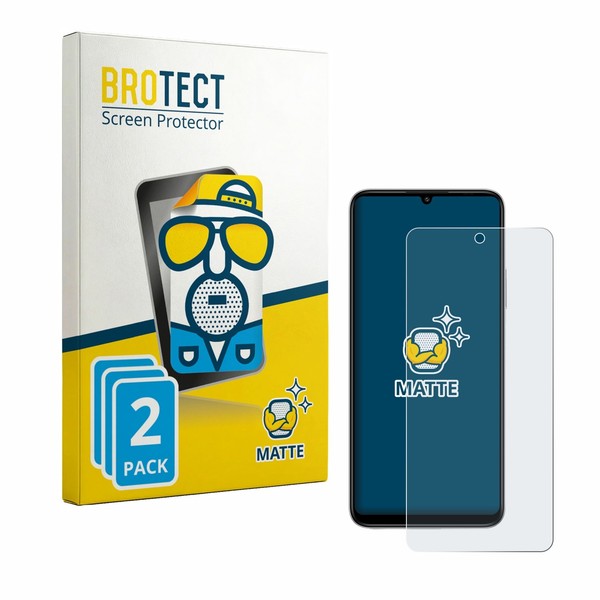 2X Schutzfolie Matt FüR General Mobile Gm 26 Pro 5G Displayschutz-image