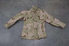 US Military Desert Camo Field Jacket Small Regular Cold Weather M65 Style