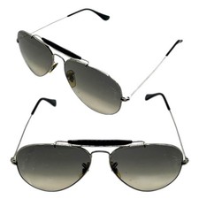 Ray Ban Aviator - Silber / Grau - Made in Italy