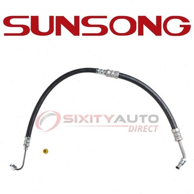 Sunsong Power Steering Pressure Line Hose for 1967-1968 Plymouth Satellite - ze