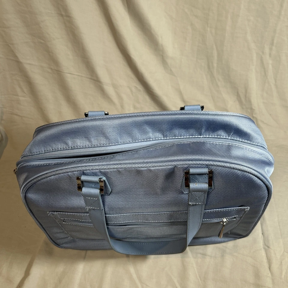 JOY Mangano Baby Blue Luggage Tote - Image 4 of 4