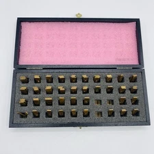 Presidium Miniature Single Line Block Type Set PLS-011 Engraving Font