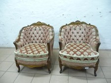 7908.     2 x Barocksessel Barockstil Sessel