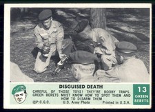 1966 Philadelphia Green Berets #13 Disquised Death