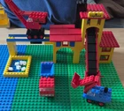 LEGO LEGOLAND Town: Brick Yard Set 580 (Missing Base Plate)