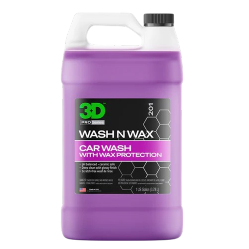 3D Wash N Wax Car Wash Soap - pH Balanced, Easy Rinse with Wax Protection - Afbeelding 7 van 7