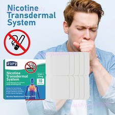 10PCS Nicotine Patches Stop Smoking Aid Steps 1 Through 3 to Quit Smoking Patch