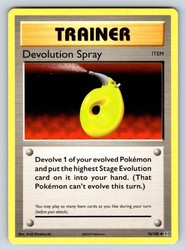 Devolution Spray 76/108 XY Evolutions Uncommon Trainer