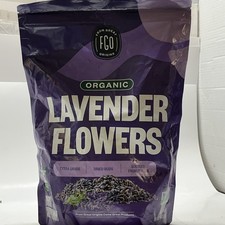 Lavender French Flower Buds Organic Dried 16oz Exp9/2026 From Great Origins
