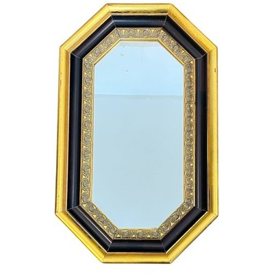 The Bombay Company Vintage Octagonal Hanging Mirror  21 Inches