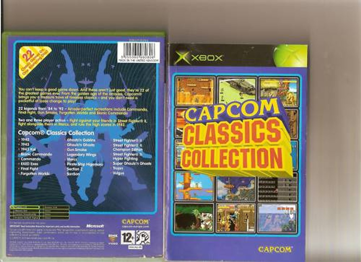 カプコン クラシックス コレクション【新品未開封・XBOX北米版】 CAPCOM CLASSICS COLLECTION（カプコン クラシックス