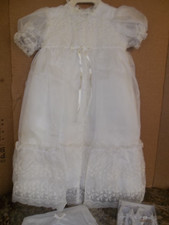 Vintage Phyllis Baby Wear Christening Baptism Dress Outfit - Alexis Handi-Panti