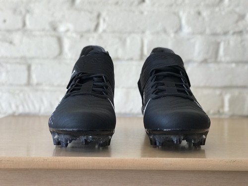 Nike Mens Alpha Menace Pro 2 Mid Football Cleats Black White AQ3209-002 Size 13 - 第 5/10 張圖片