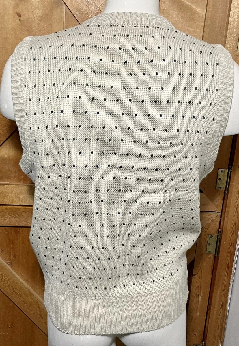 Mens Kennington LTD Size L Old School Retro Disco 70s Vtg VNeck
