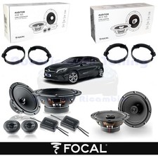 Enceintes Ant+Post FOCAL AUDITOR ASE165 ACX165 Pour MERCEDES CLASSE A W176