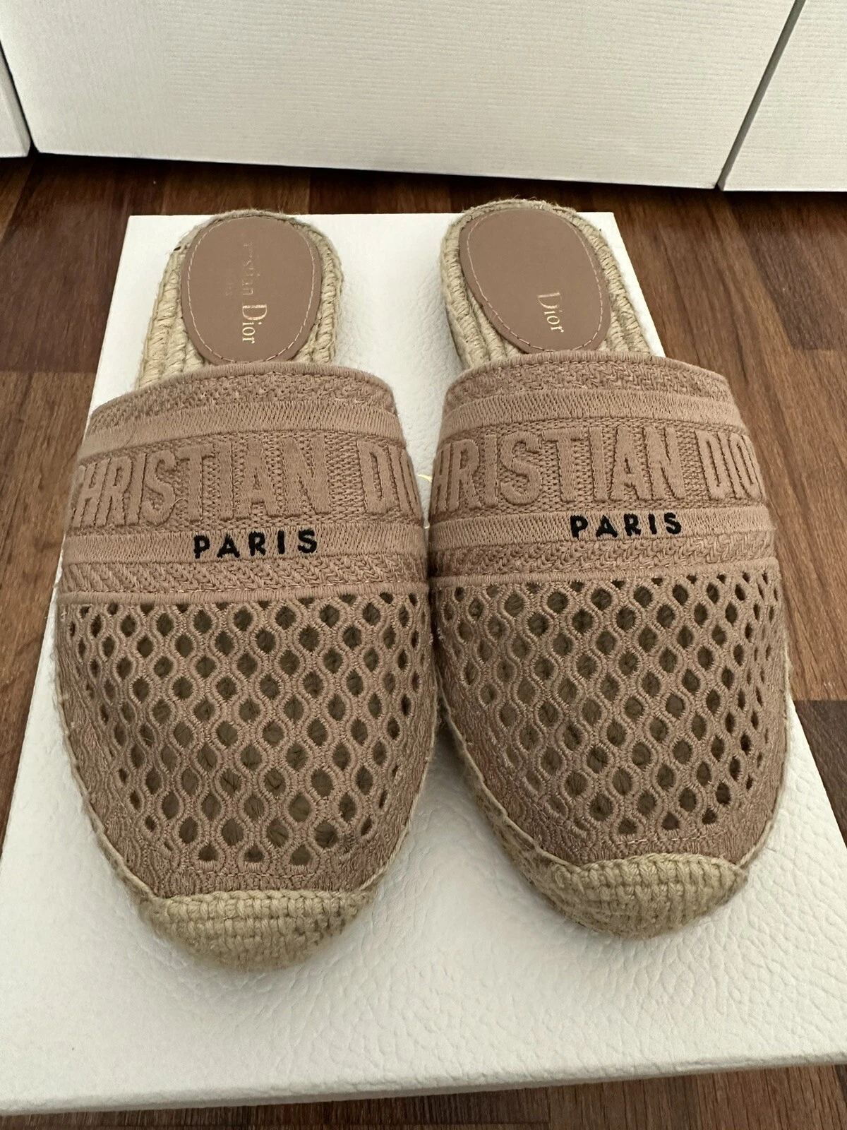 Sandale espadrille Christian Dior Granville 100 % authentique taille 37