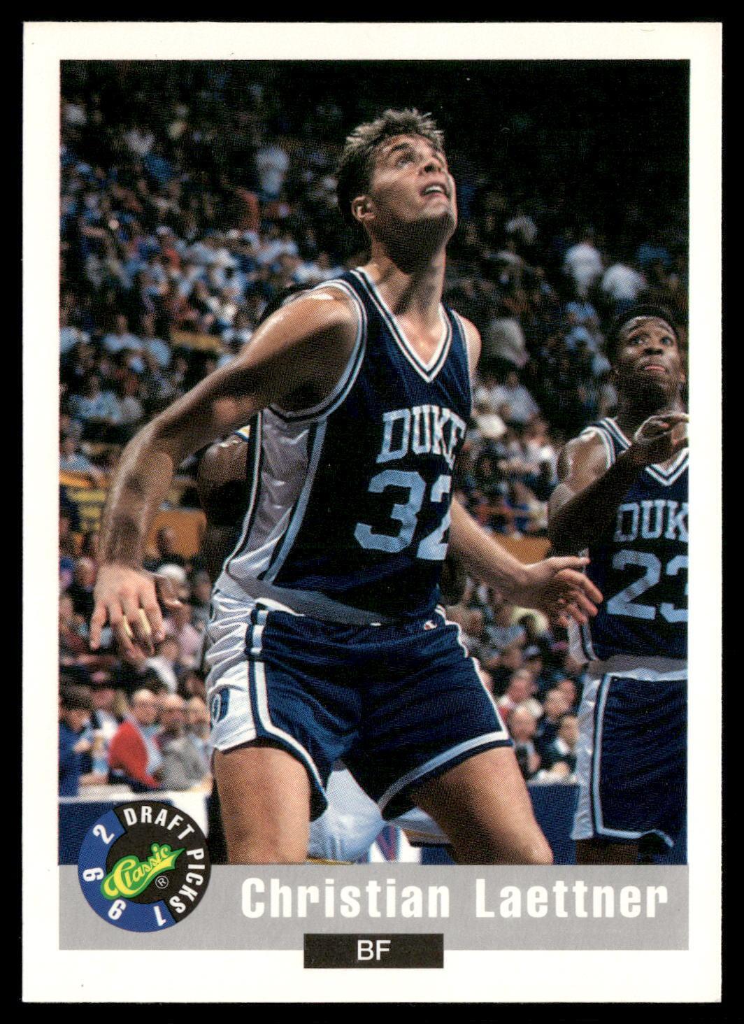 1992 Classic Draft Picks #43 Christian Laettner
