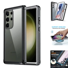 For Samsung Galaxy S23 Ultra/S23+/S23 Case Shockproof Heavy Duty Full Body Cover