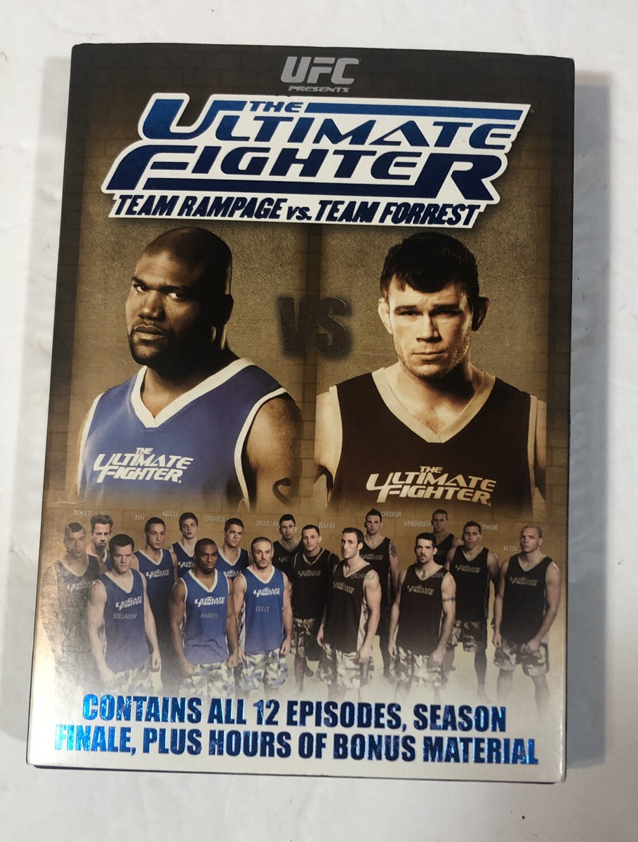 UFC The Ultimate Fighter 7 Team Rampage vs. Forrest Used DVD