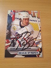 Nathan Paetsch Grizzlys Wolfsburg AHL Card SIGNIERT Unterschrift Autogramm