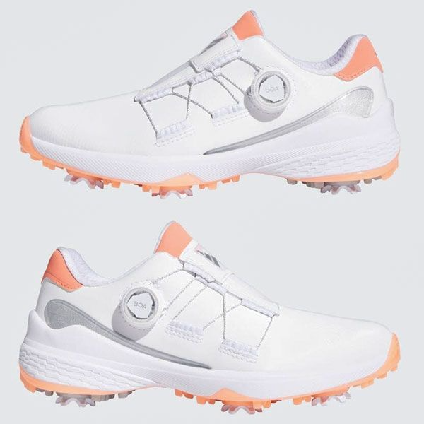 ADIDAS GOLF アディダスゴルフ HP2225 シューズ ZG23 BOA  ホワイト系 22.5 [240101416786] ゴルフウェア レディース ストスト アディダス ウィメンズ ZG23 ボア HP2225 (ゴルフシューズ) 価格