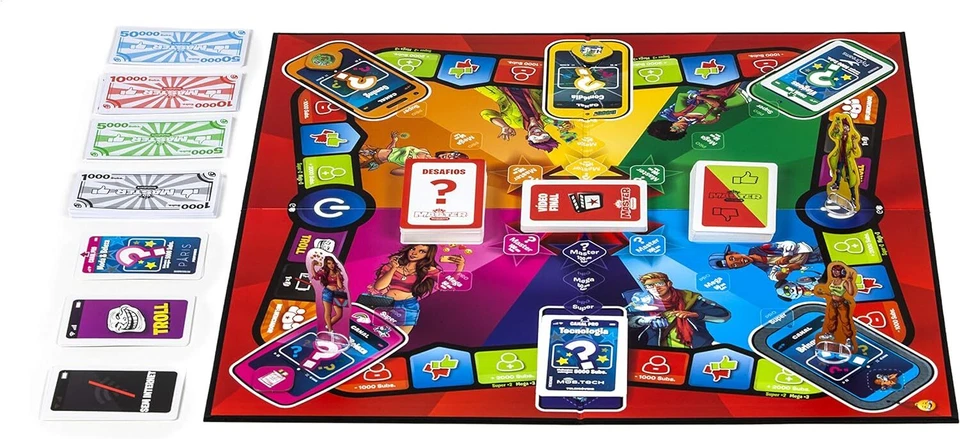 Go Master Brettspiel Youtuber Gesellschaftsspiel Board Jugend Kartenspiel 8J OVP - Bild 4 von 4