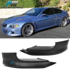 Fits 06-11 BMW E63 E64 M6 PU A Style Front Bumper Lip Aprons