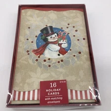 Hallmark Image Arts Christmas cards lot 16 w/ Matching Envelopes NIB