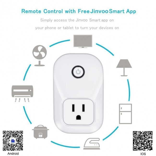 Kaito KA402 Alexa Compatible WiFi Remote Control Smart Outlet Plug