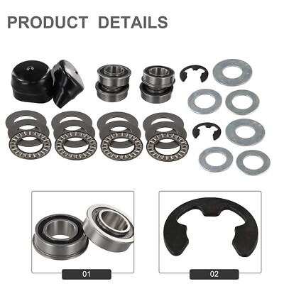Enhanced Stability and Maneuverability with Front Wheel Bushing Bearing