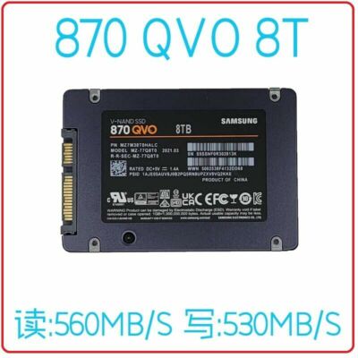 8tb Install Samsung Ssd 870 Qvo Ssd 870 Evo 8tb MZ1M38T0HALC QVO