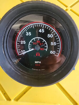 Teleflex Boat Speedometer 53225 International 60 MPH 3 1/4 Inch GAUGE ...