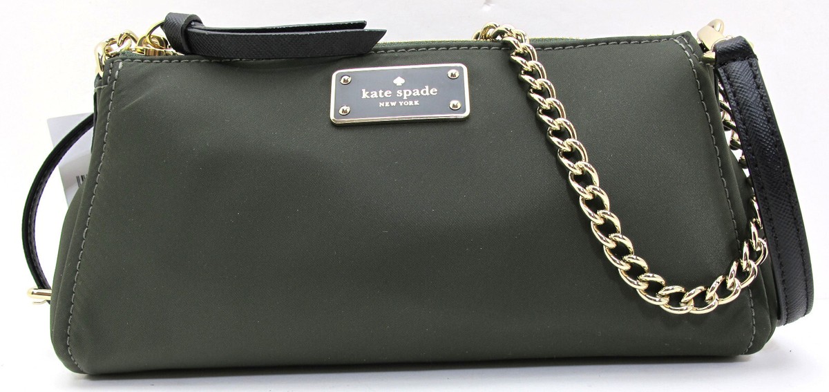 台形型バッグ♠KATE SPADE JANE WILSON ROAD WKRU5398 Kate Spade New York Jane Wilson Road Nylon Chain WKRU5398