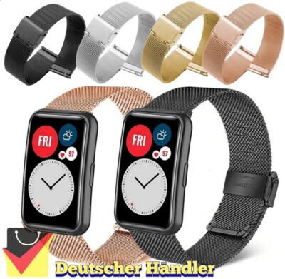 Milanese Armband für Huawei Watch Fit , Fitness Tracker Band Elegant Strap Uhr