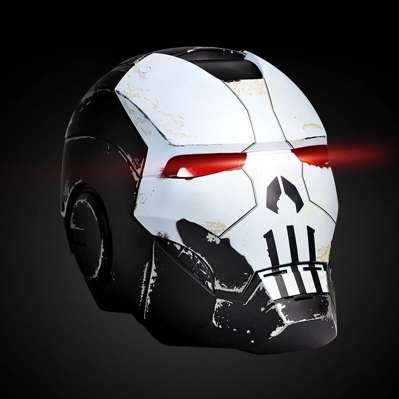 Iron Man War Machine Helmet Mask Wearable Halloween Gift Model Personality - Image 2 of 4