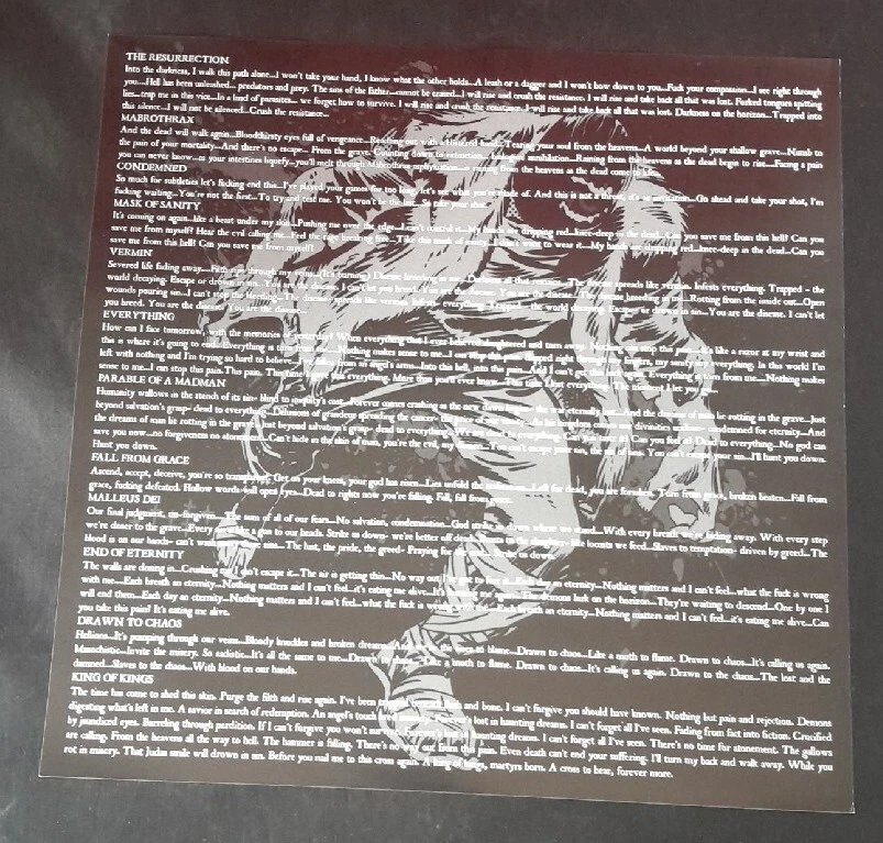 Living Hell The Lost And The Damned Coloured Vinyl Record - Image 4 of 4