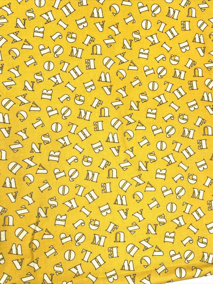 Moda American Jane Fabric Lot Print ABC 123 Reproduction Print Retro - Image 4 of 4