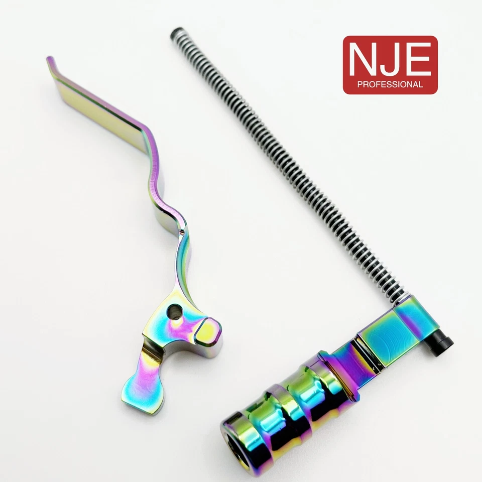 Ruger 10/22 Bo1t Charging Hand1e Extended Magazine Re1ease 1ever Combo Rainbow