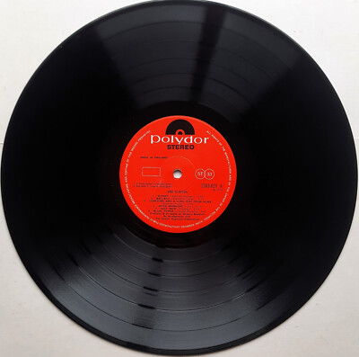 UK初期盤 Eric Clapton 1970 赤Polydor 英国盤 Eric Clapton - Eric Clapton -Vinyl LP -Original UK Press -Polydor