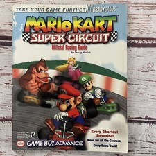 MarioKart Super Circuit - Strategy Guide - BradyGames - Gameboy Advance GBA