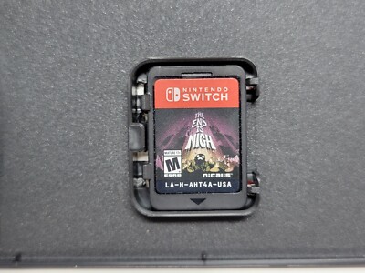 The End Is Nigh (Nintendo Switch, 2017) Cart Only Tested Free US Ship See Store!