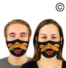 Duck couples matching face masks -face mask 2 pcs couple match face cover
