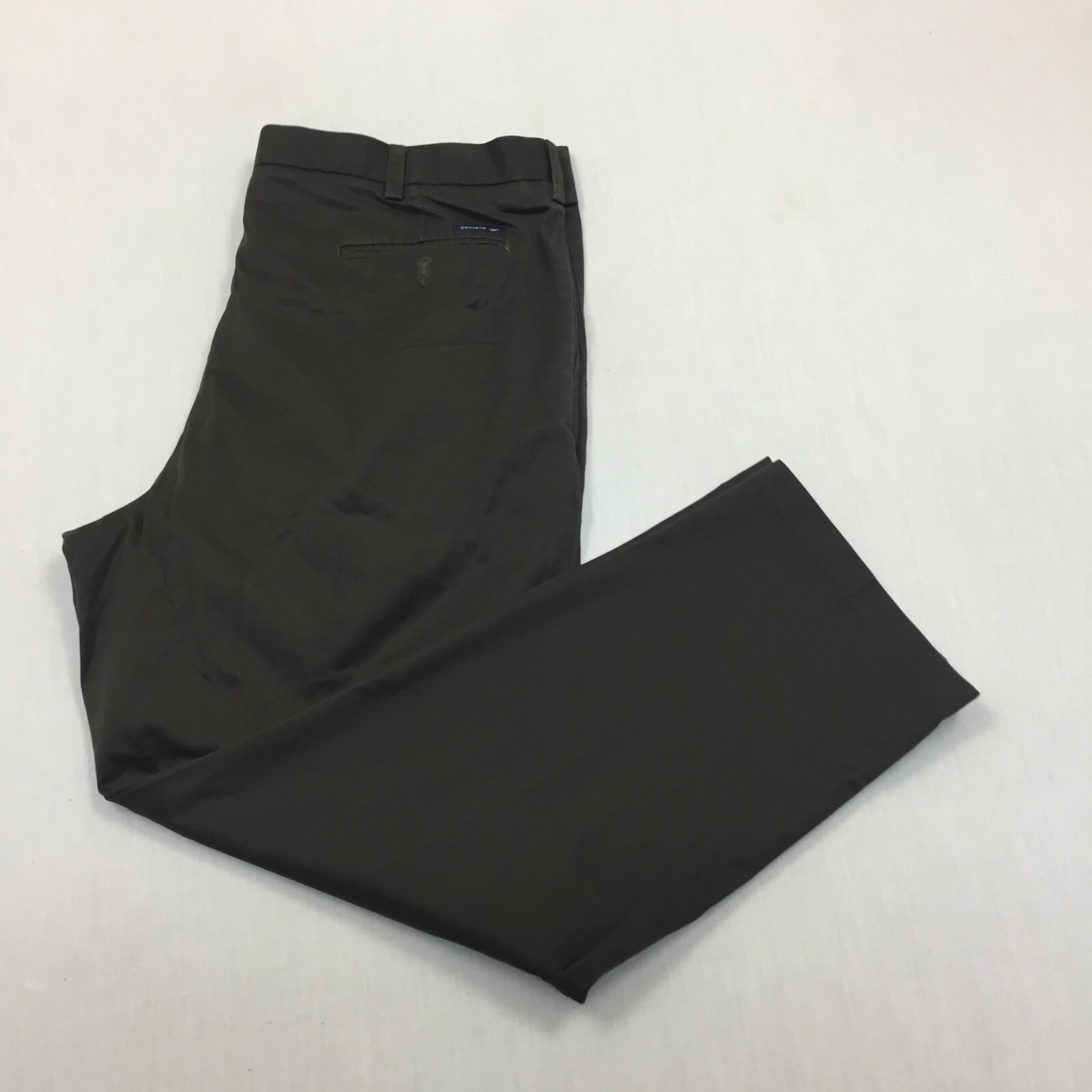 Dockers D3 Chino Trousers Cotton Pants Straight Fit Mens Size 40W 30L Brown