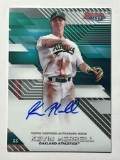 2017 Bowman's Best Kevin Merrell #B17-KME Best of '17 Auto Oakland Athletics
