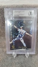 1993 Front Row Baseball Premium Jim Palmer On Card Auto BGS Authentic