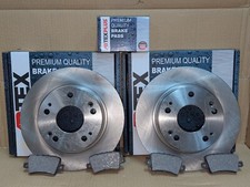 Dischi freno posteriore + pastiglie si adattano a Honda Civic MK8 1.4 1.8 2.0 2.2 incType R 2005-2012