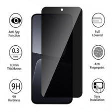 For Xiaomi Redmi Note 15 14 13 12 Pro 11 Privacy Tempered Glass Screen Protector