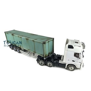 1/14 Hercules RC Tractor Truck 40ft Metal Chassis Semi-Trailer Painted Container | eBay